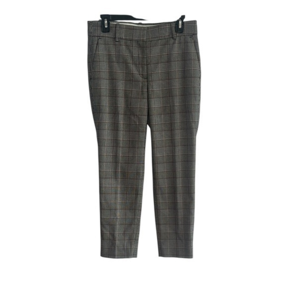 J. Crew Glen Plaid Ankel Pants Size 6P